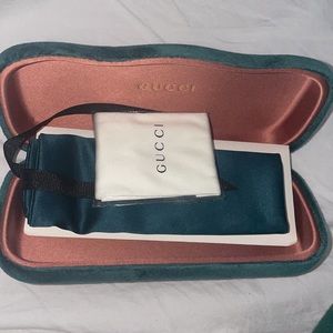 Small Green Gucci Case